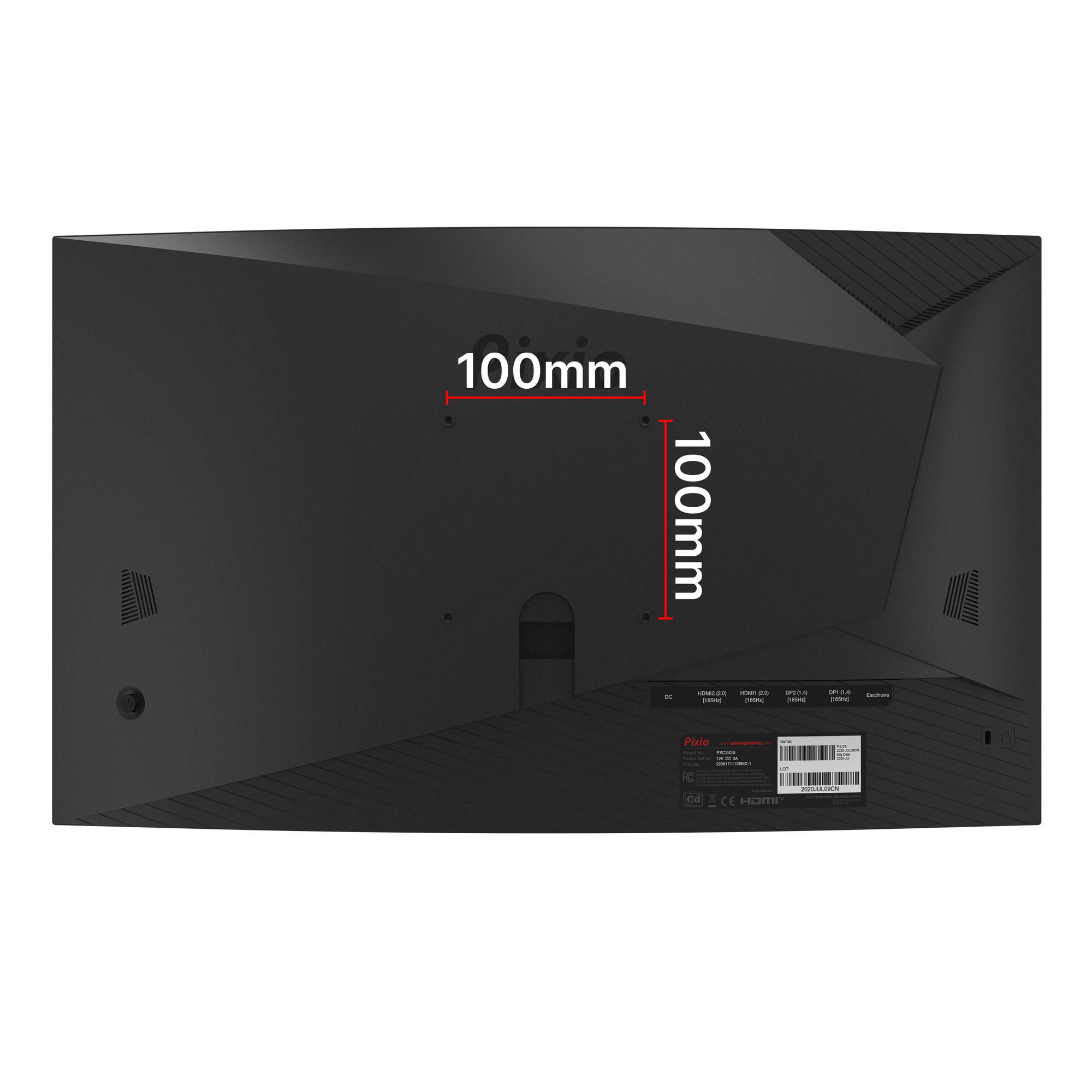 PXC243S Curved Gaming Monitor