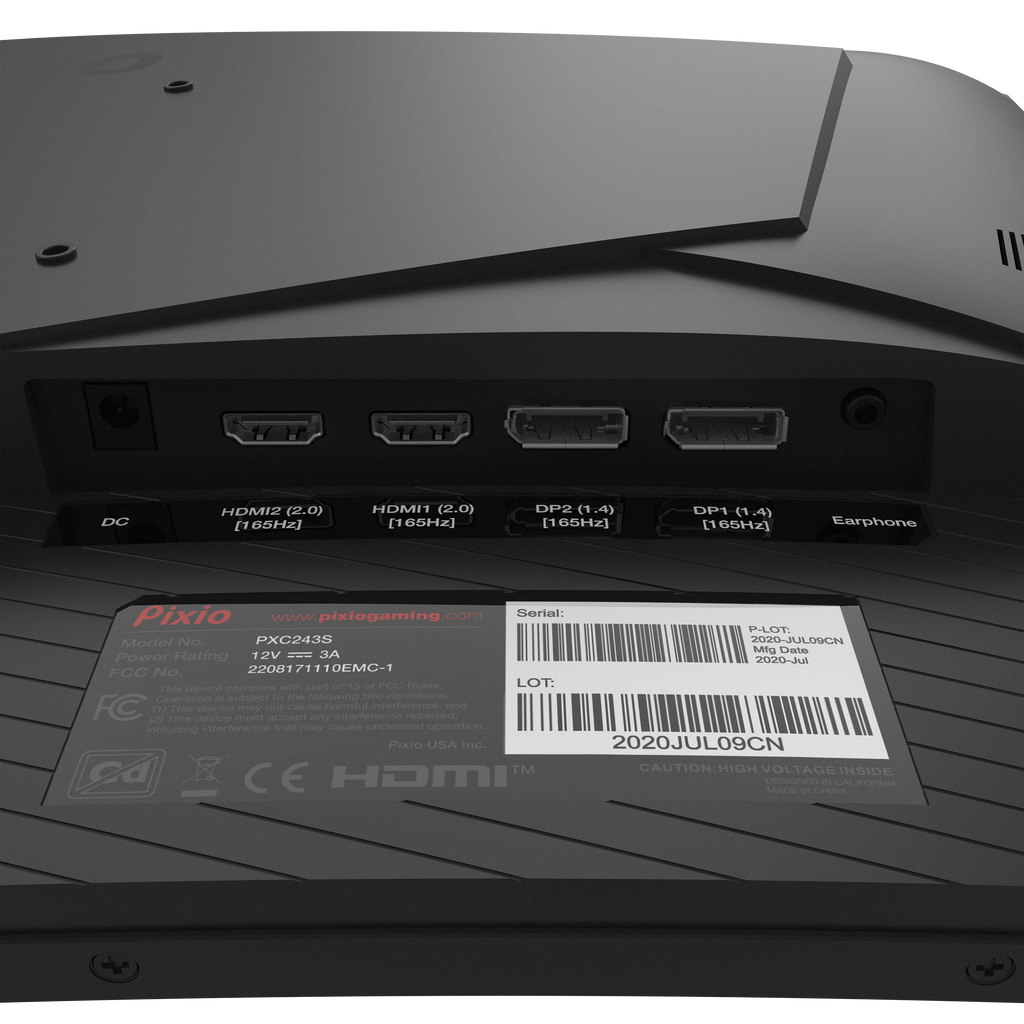 PXC243S Curved Gaming Monitor