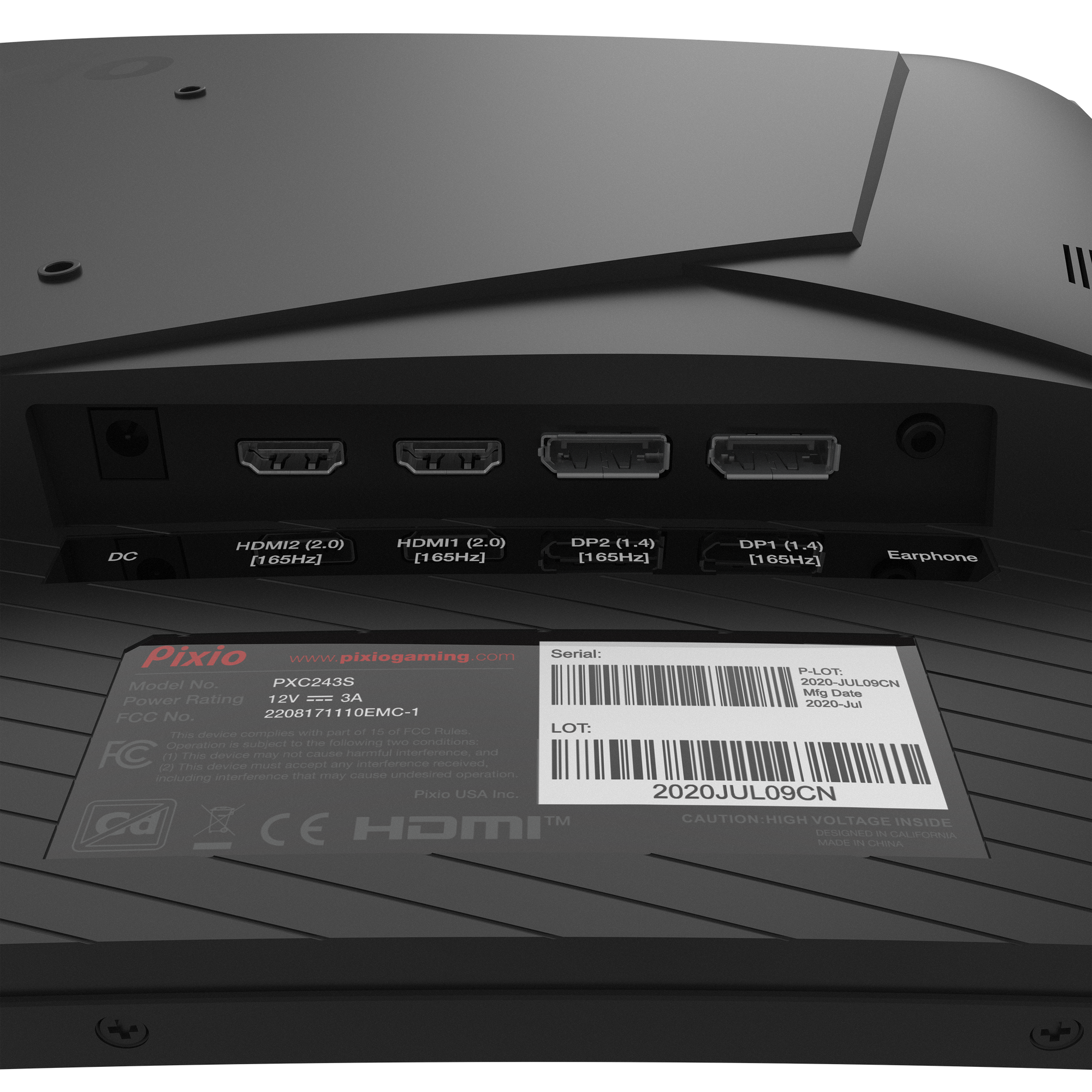 PXC243S Curved Gaming Monitor