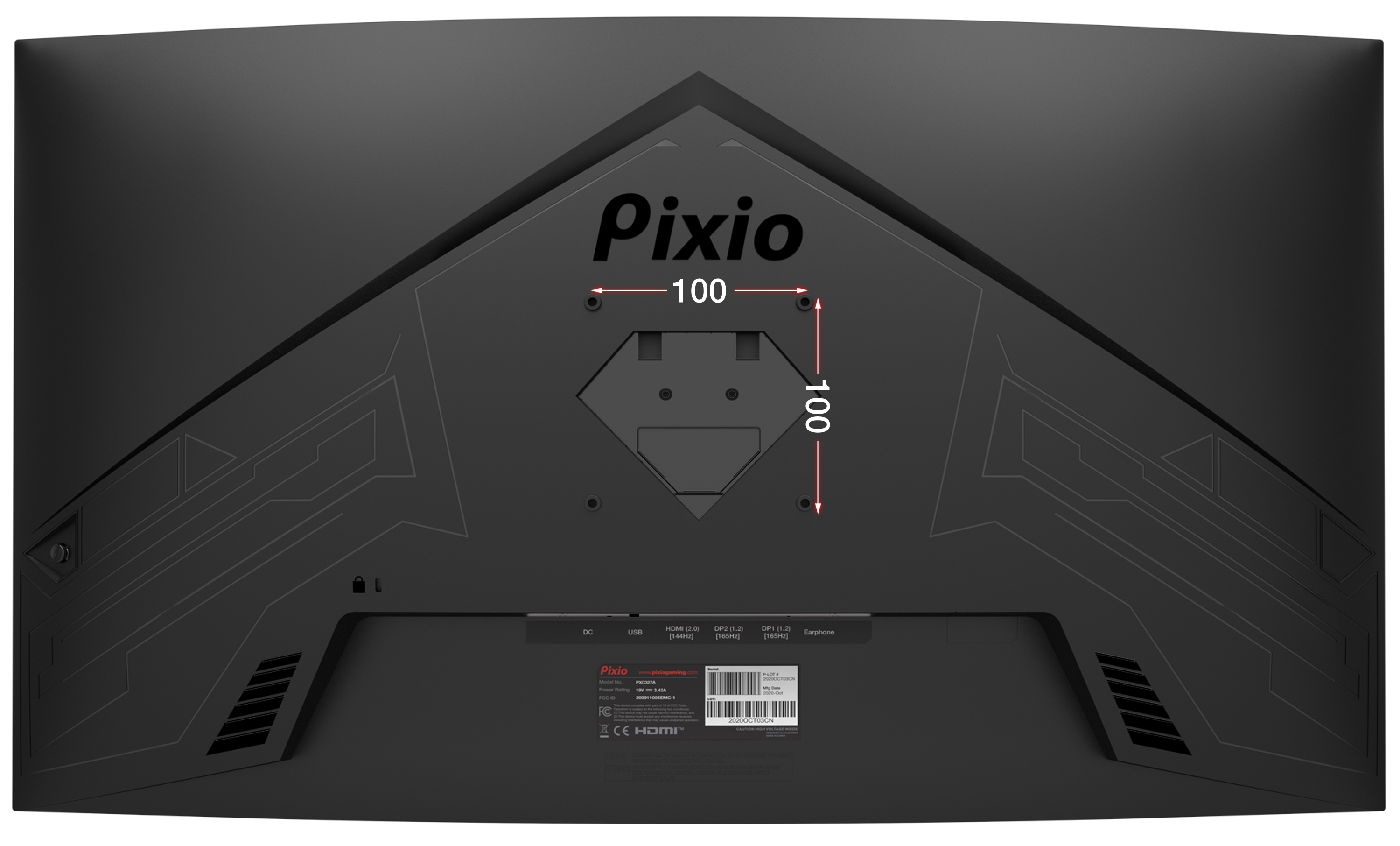 PXC327 Advanced Gaming Monitor - Certified Refurbished