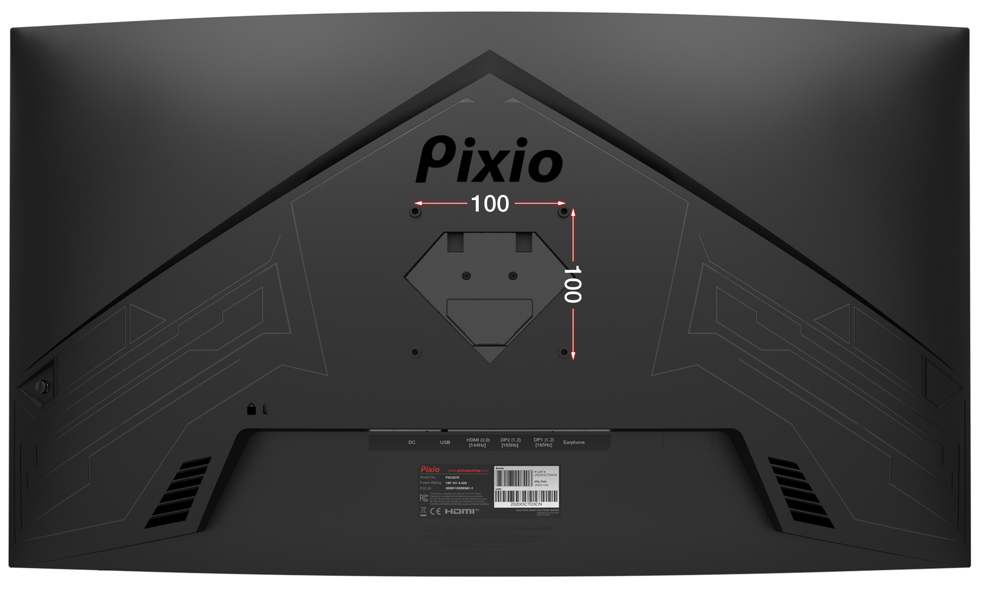 PXC327 Advanced Gaming Monitor