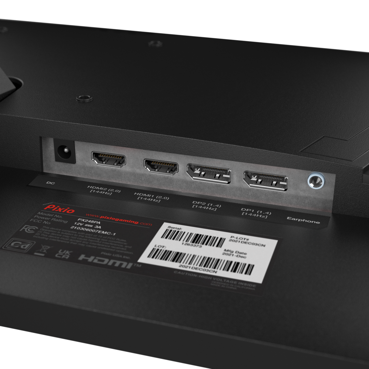 Pixio PX248 Prime Advanced | 24 inch 1080p 144Hz 1ms (GTG) FAST Pixio PX248 Prime Advanced | 24 inch 1080p 144Hz 1ms (GTG) FAST