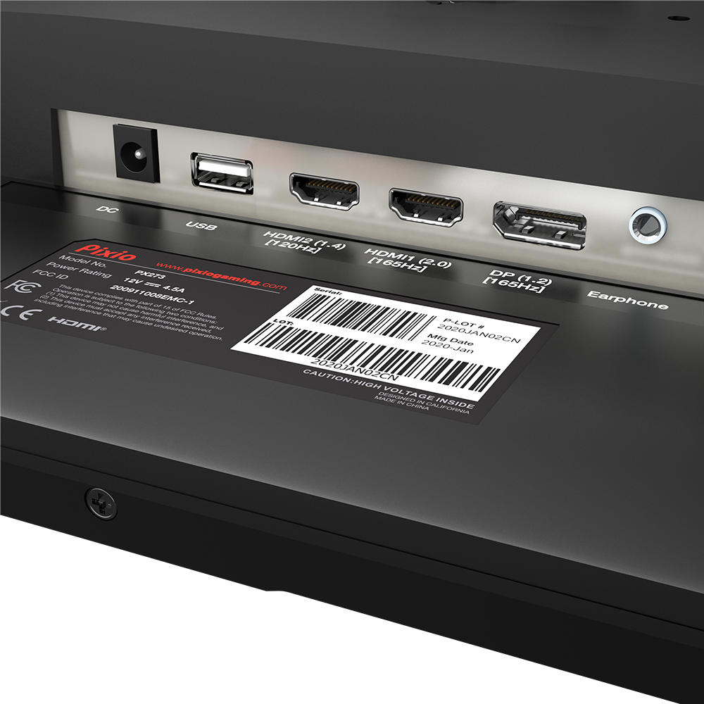 PX273 Gaming Monitor