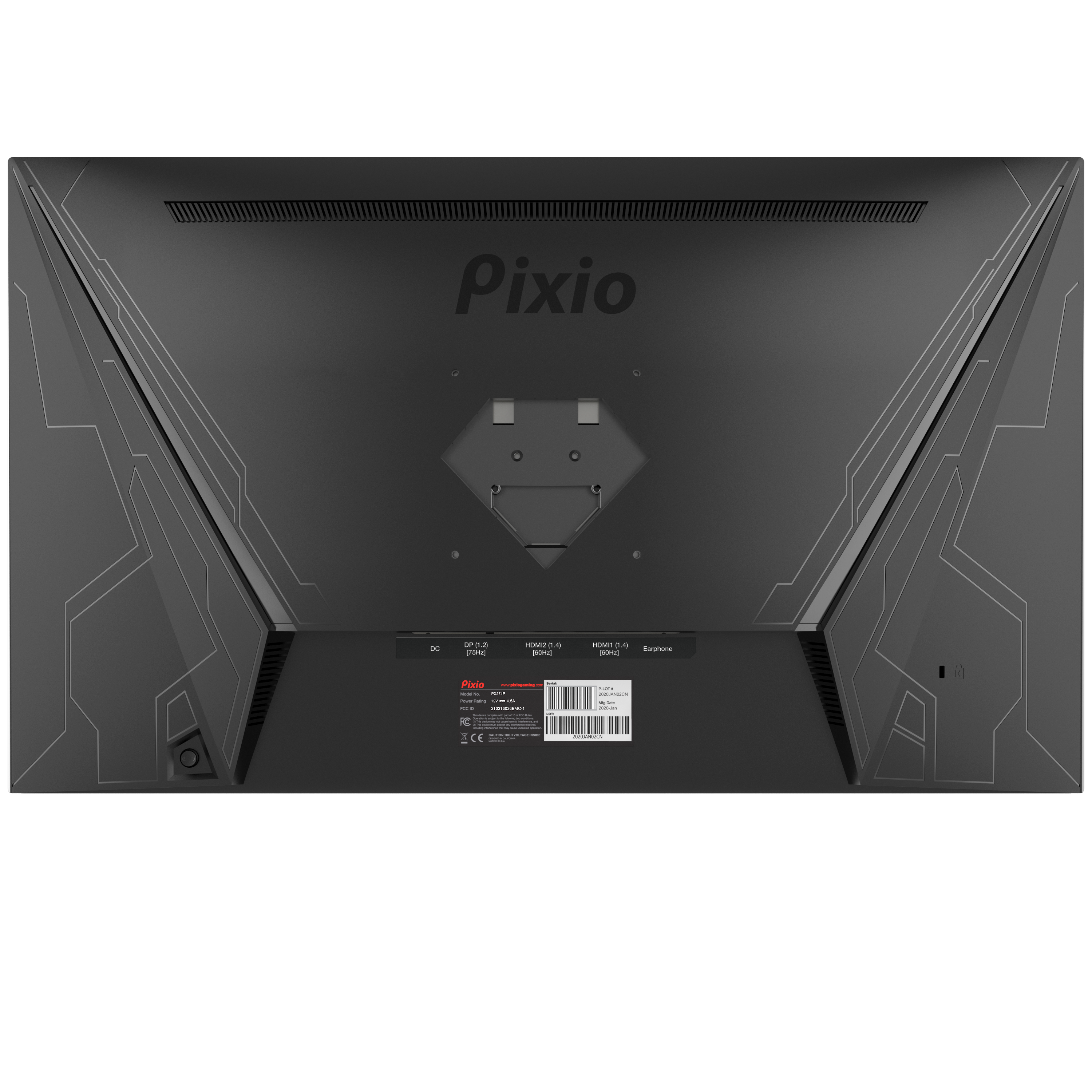 Pixio PX274 Prime | 27 inch 1440p 75Hz HDR IPS Gaming Monitor Pixio PX274 Prime | 27 inch 1440p 75Hz HDR IPS Gaming Monitor