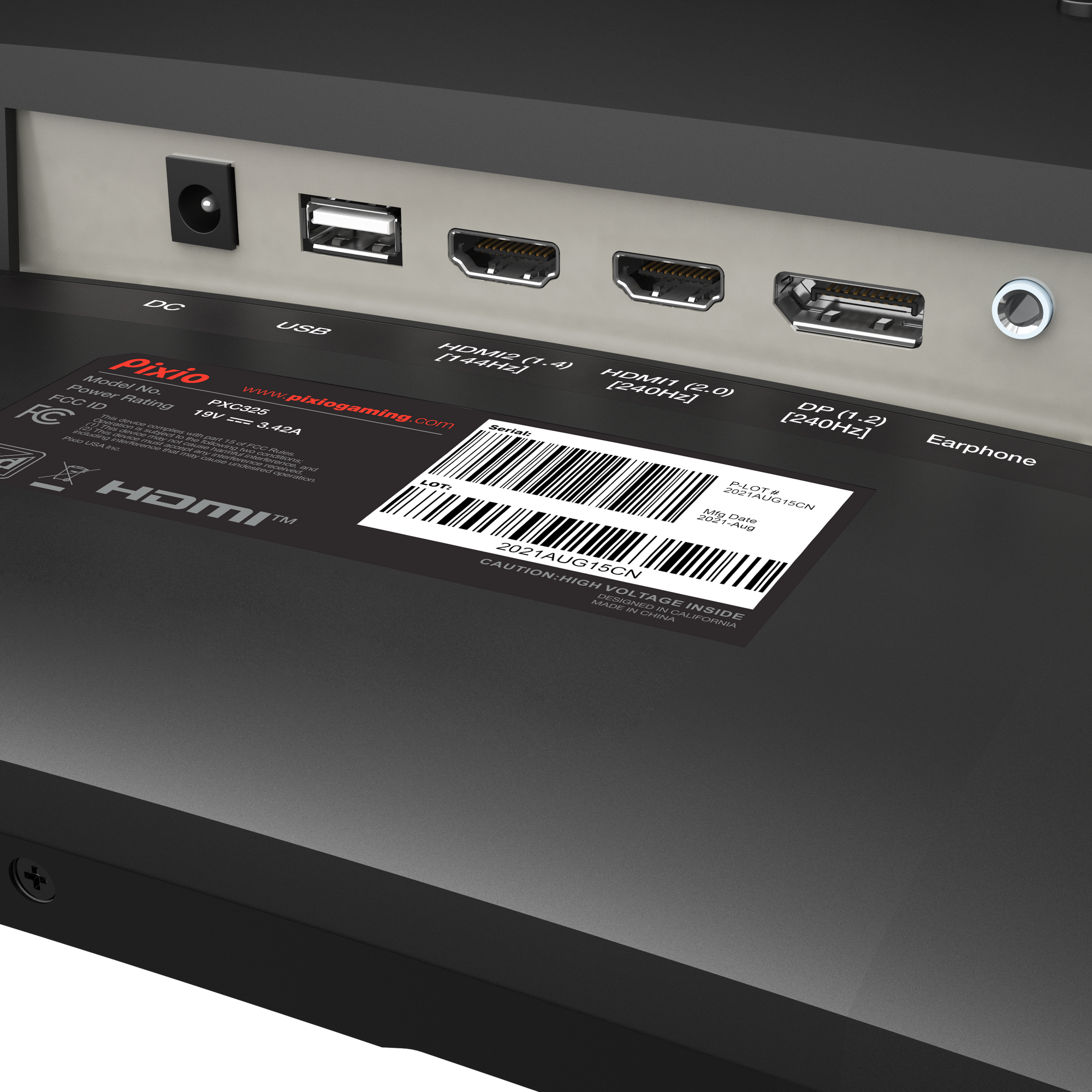 PXC279 Curved Gaming Monitor