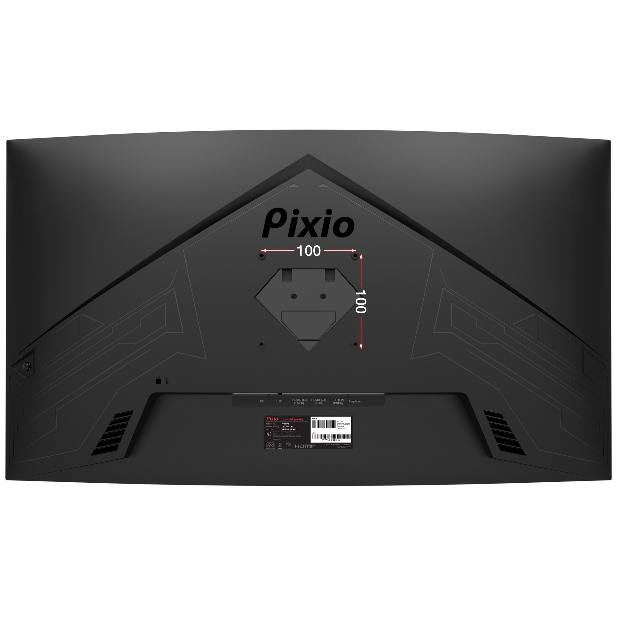 PXC279 Curved Gaming Monitor