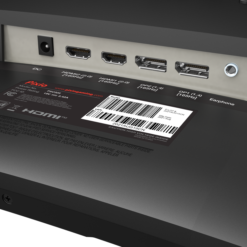 PXC325 Curved Gaming Monitor