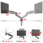 PS1D Dual Monitor Arm Mount - Certified Refurbished